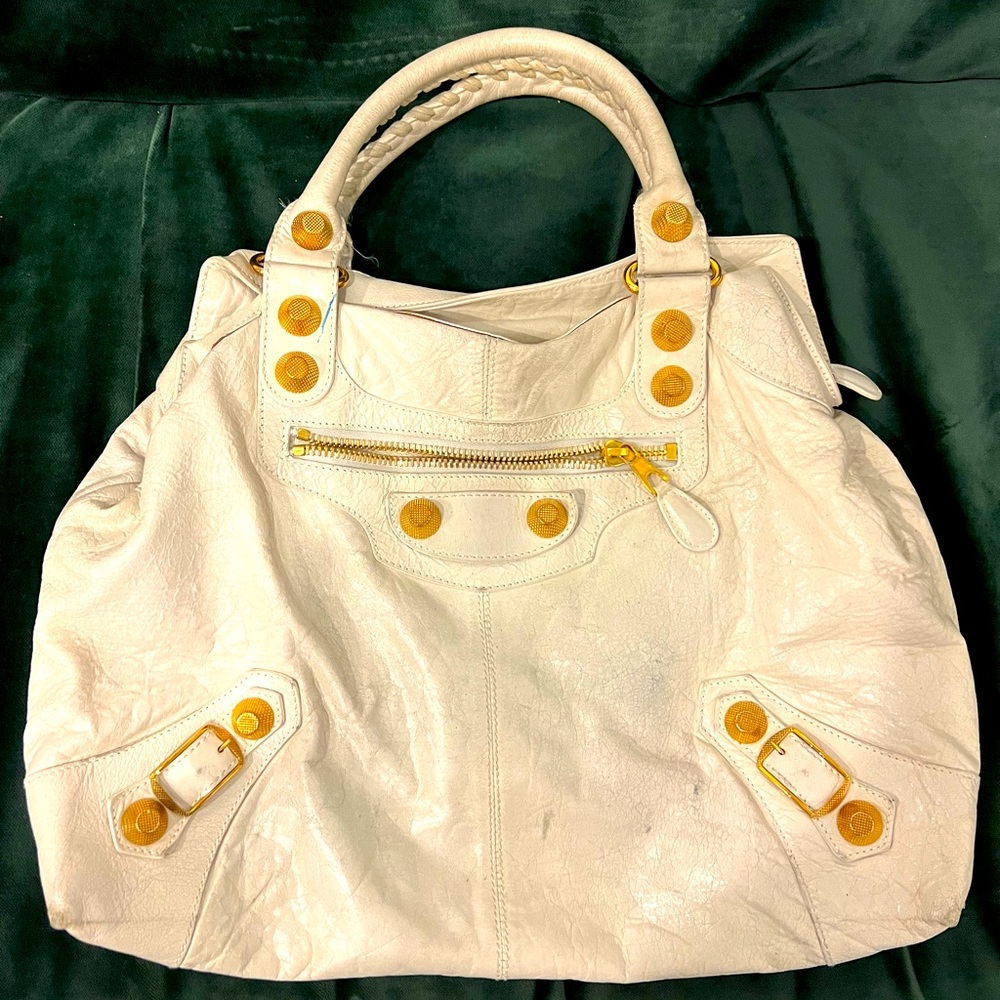 Balenciaga Brief bag in white
